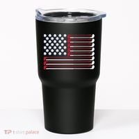 Golf American Flag Golf Player Lover Golfing Golfer Tumbler thumb 0