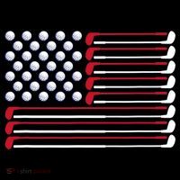 Golf American Flag Golf Player Lover Golfing Golfer Mousepad thumb 1