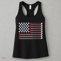 Golf American Flag Golf Player Lover Golfing Golfer Women's Tank Top thumb 3
