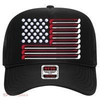 Golf American Flag Golf Player Lover Golfing Golfer Hat thumb 0