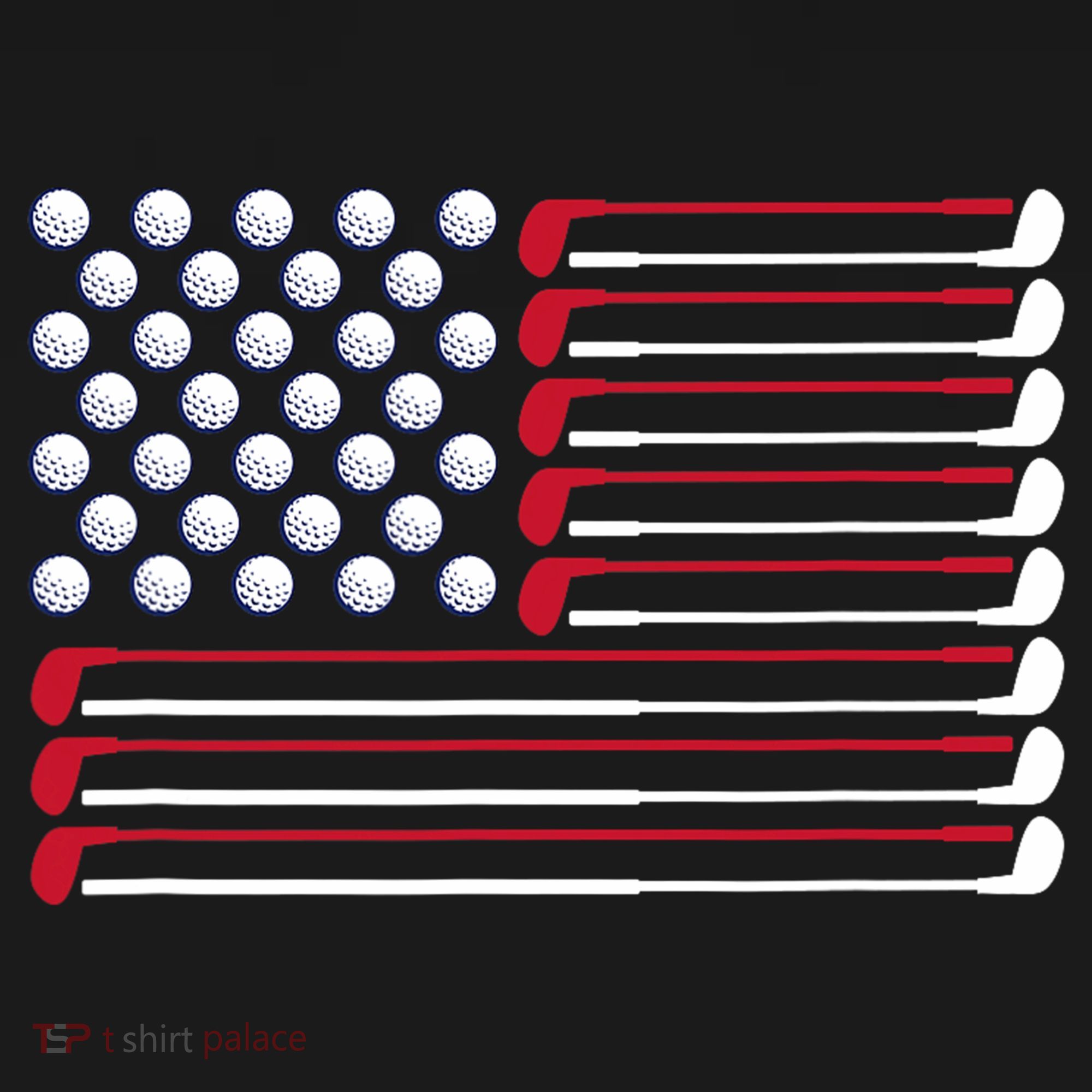 Golf American Flag Golf Player Lover Golfing Golfer Visor