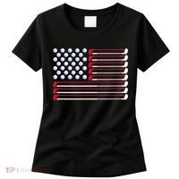 Golf American Flag Golf Player Lover Golfing Golfer Women's T-Shirt thumb 0