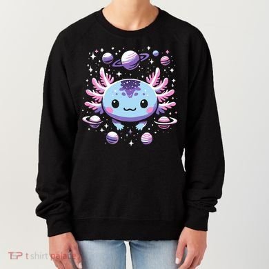 Galaxy Axolotl Funny Goth Space Axolotl Women's Sweatshirt