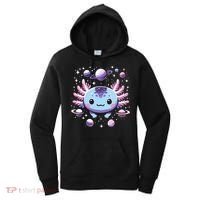 Galaxy Axolotl Funny Goth Space Axolotl Women's Hoodie thumb 0