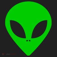 Green Alien Face Green Hat thumb 2