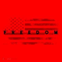 Grunge American Flag Patriotic Pride Freedom Charlie Kirk Santa Hat thumb 1