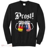 German American Flag Prost Beer Oktoberfest Sweatshirt thumb 0