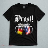 German American Flag Prost Beer Oktoberfest T-Shirt thumb 5