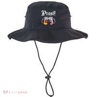 German American Flag Prost Beer Oktoberfest Bucket Hat thumb 0