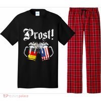 German American Flag Prost Beer Oktoberfest Pajama Set thumb 0