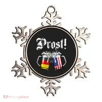 German American Flag Prost Beer Oktoberfest Ornament thumb 0