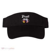 German American Flag Prost Beer Oktoberfest Visor thumb 0