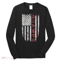 Gramps American Flag Grandpa Gifts Long Sleeve Shirt thumb 0