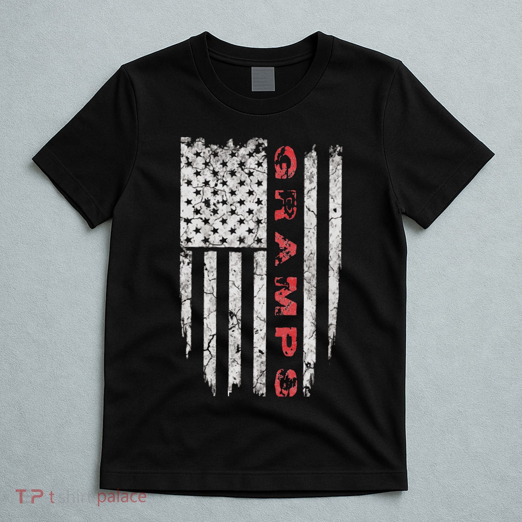 Gramps American Flag Grandpa Gifts T-Shirt