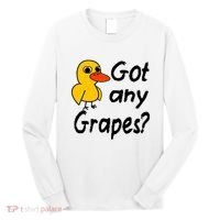 Got Any Grapes The Duck Song Long Sleeve Shirt thumb 0