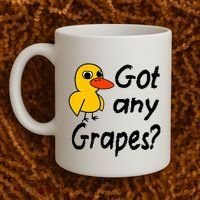 Got Any Grapes The Duck Song Coffee Mug thumb 2