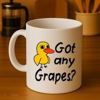 Got Any Grapes The Duck Song Coffee Mug thumb 4