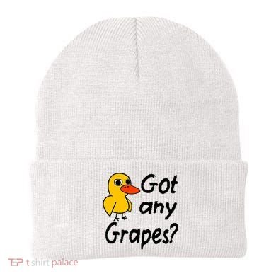 Got Any Grapes The Duck Song Beanie