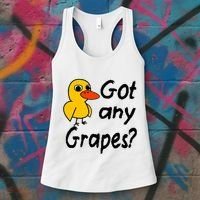 Got Any Grapes The Duck Song Women's Tank Top thumb 3