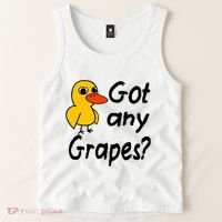 Got Any Grapes The Duck Song Tank Top thumb 2