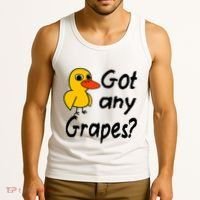 Got Any Grapes The Duck Song Tank Top thumb 3