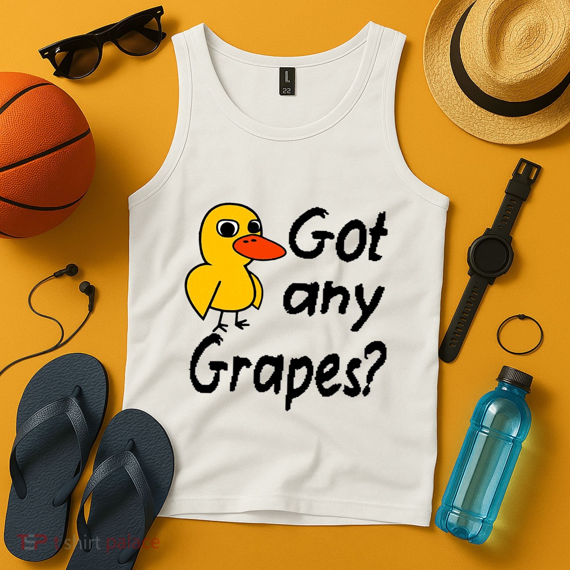 Got Any Grapes The Duck Song Tank Top