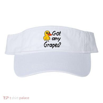 Got Any Grapes The Duck Song Visor