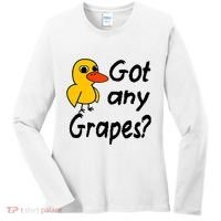 Got Any Grapes The Duck Song Women's Long Sleeve Shirt thumb 0