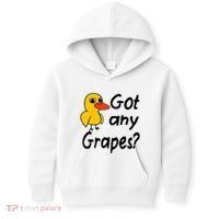Got Any Grapes The Duck Song Kids Hoodie thumb 0