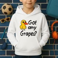 Got Any Grapes The Duck Song Kids Hoodie thumb 2