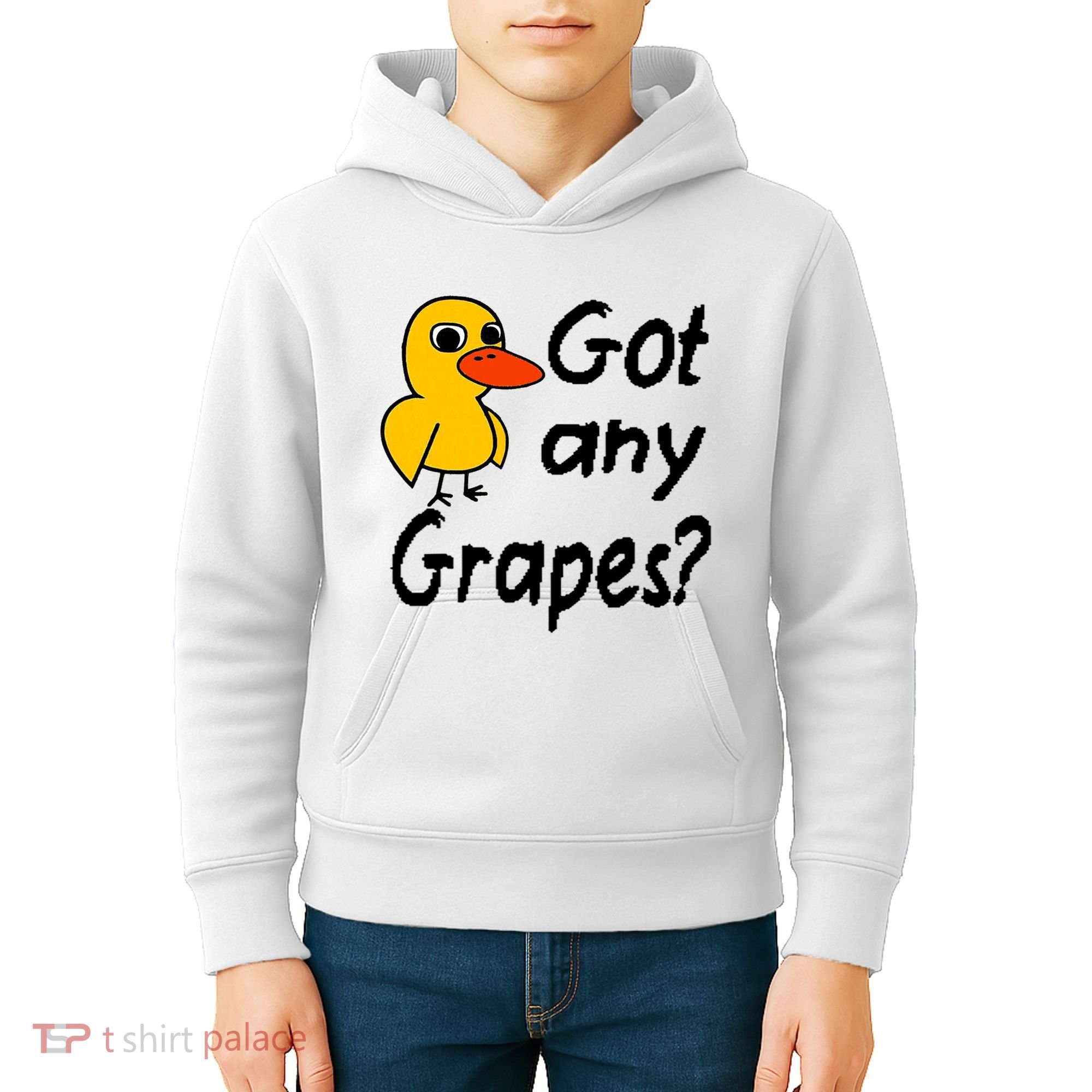 Got Any Grapes The Duck Song Kids Hoodie