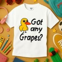 Got Any Grapes The Duck Song Kids T-Shirt thumb 3
