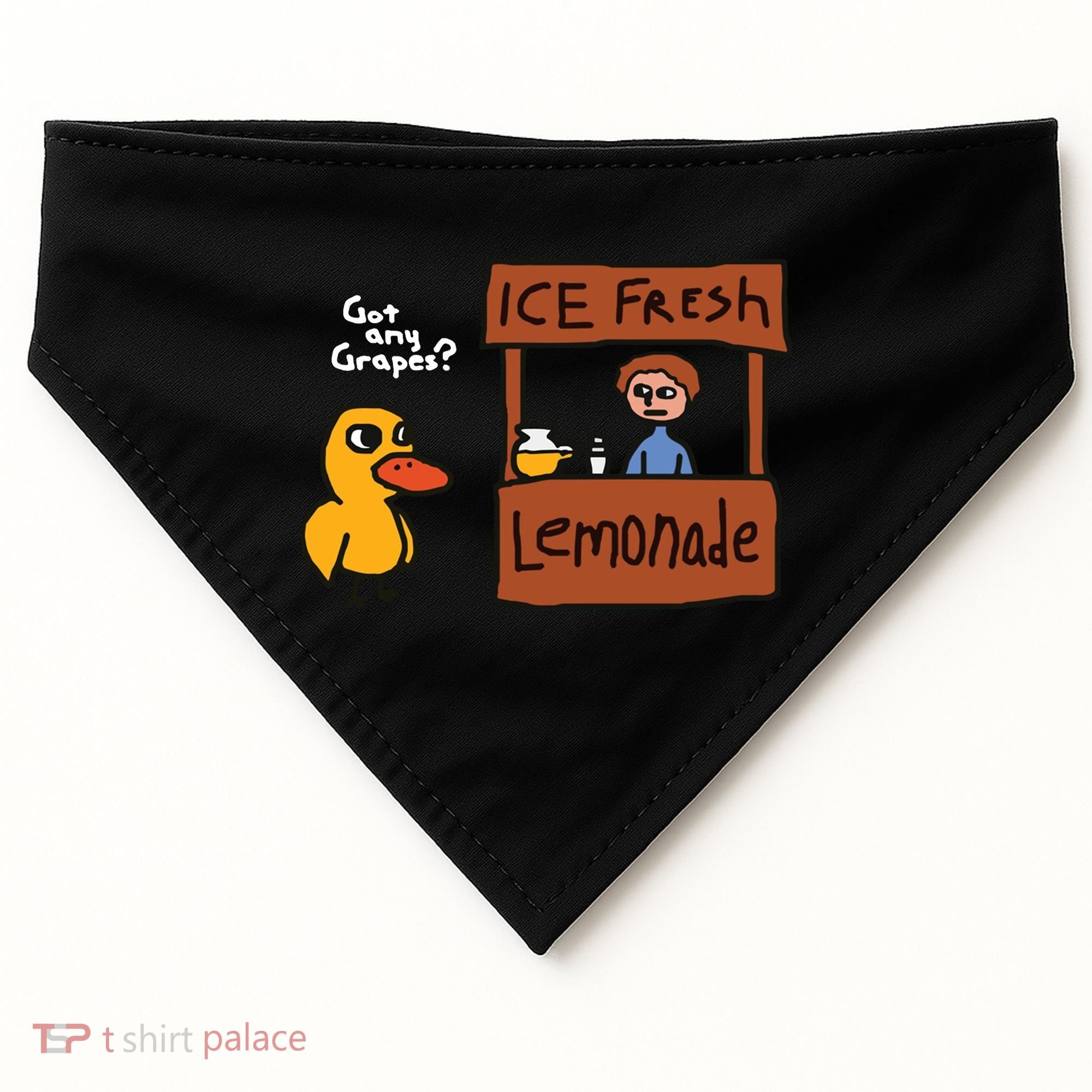 Got Any Grapes Duck Song Lemonade USA-Made Doggie Bandana