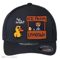 Got Any Grapes Duck Song Lemonade Flexfit Unipanel Trucker Cap thumb 0