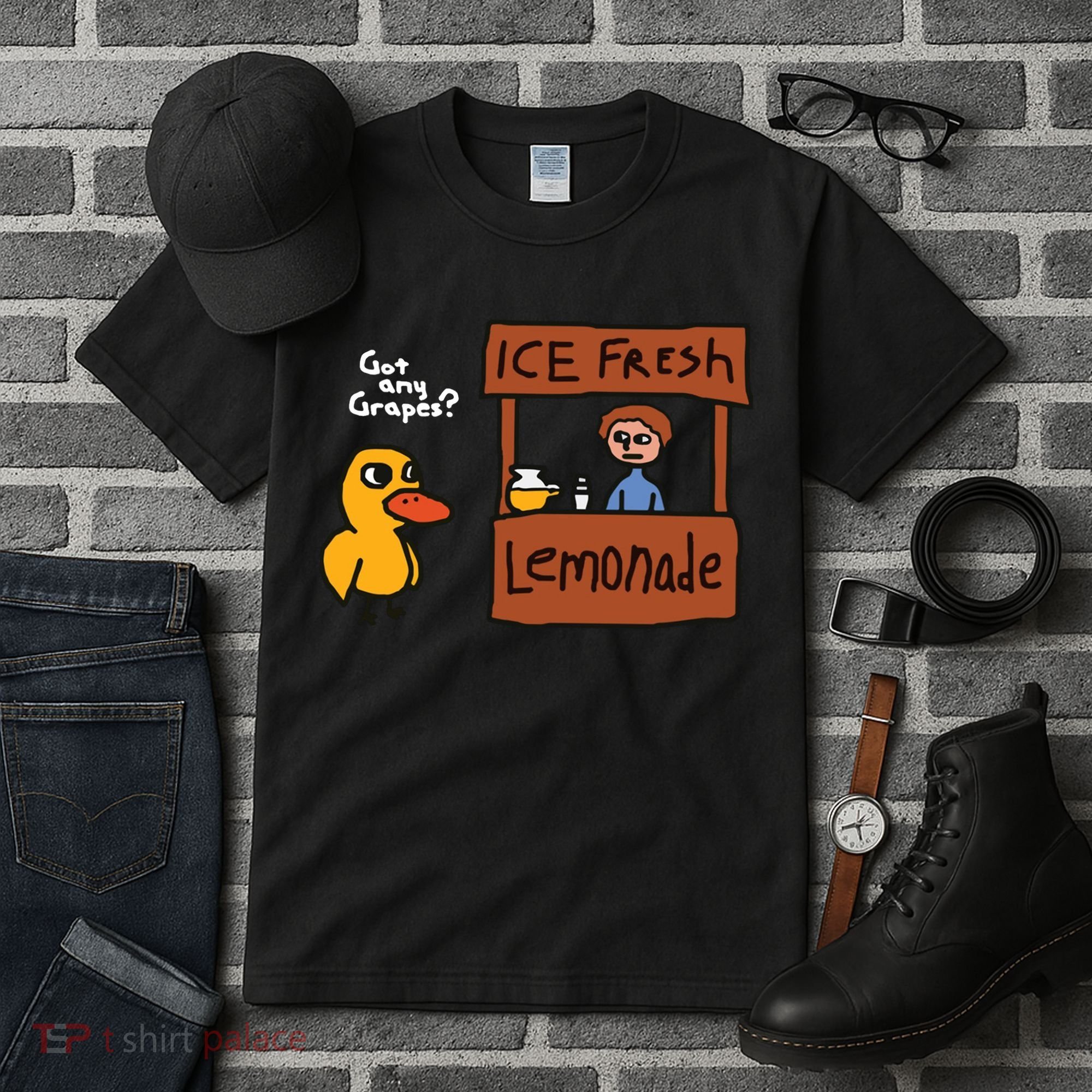 Got Any Grapes Duck Song Lemonade Tall T-Shirt