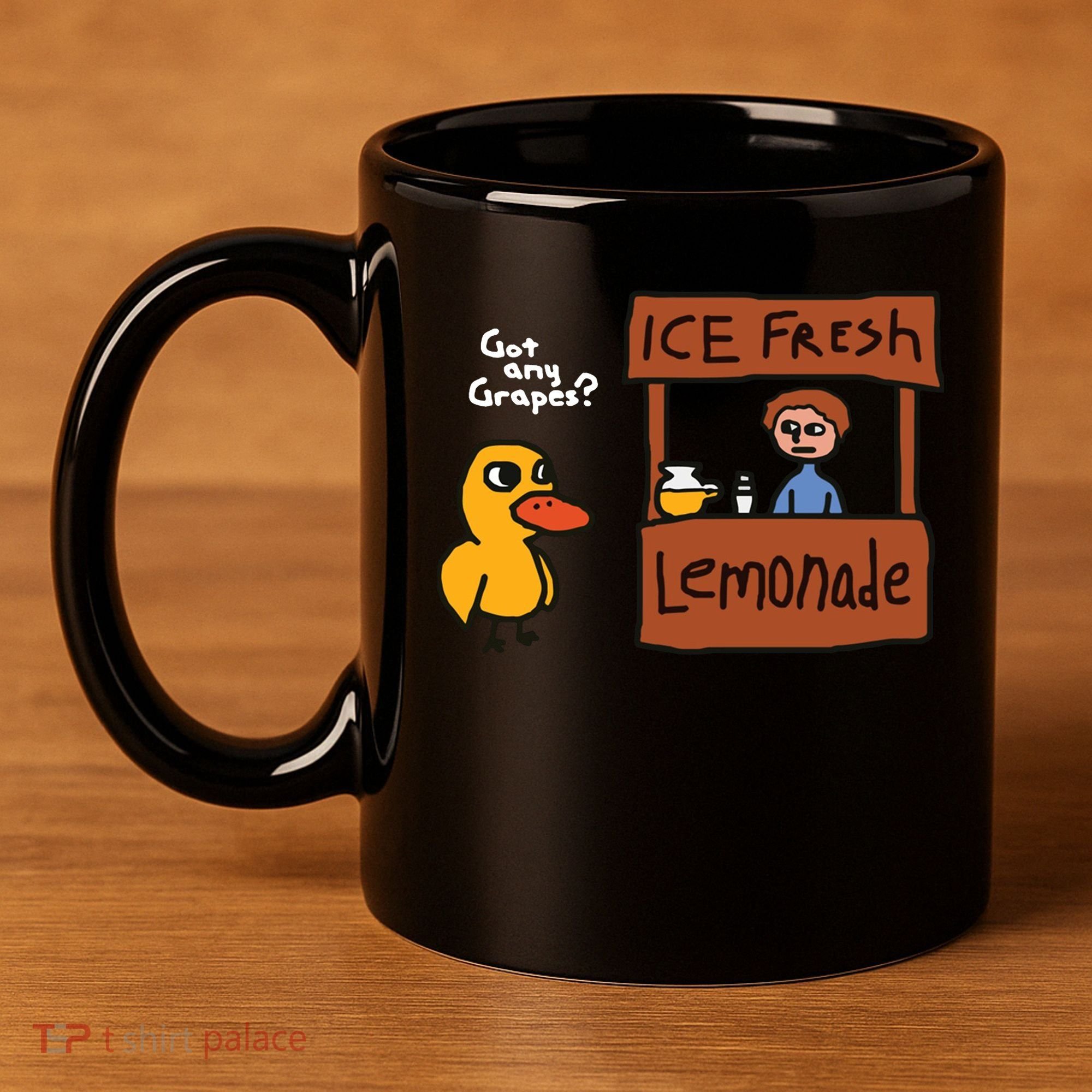 Got Any Grapes Duck Song Lemonade 11oz C Handle Ceramic Mug