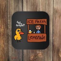 Got Any Grapes Duck Song Lemonade Coaster thumb 0