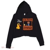 Got Any Grapes Duck Song Lemonade Crop Fleece Hoodie thumb 0