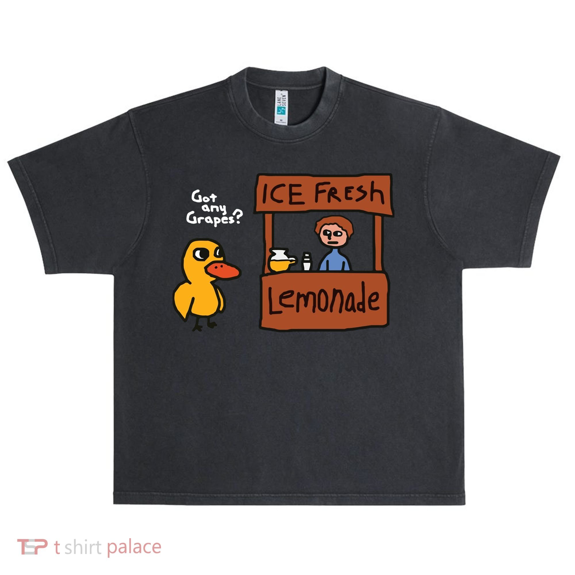 Got Any Grapes Duck Song Lemonade Urban Oversized Heavyweight T-Shirt