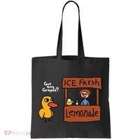 Got Any Grapes Duck Song Lemonade Tote Bag thumb 0
