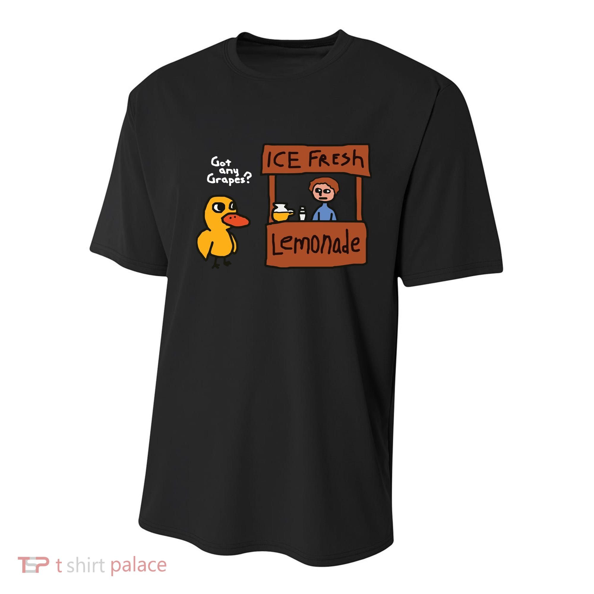 Got Any Grapes Duck Song Lemonade Youth Performance Sprint T-Shirt
