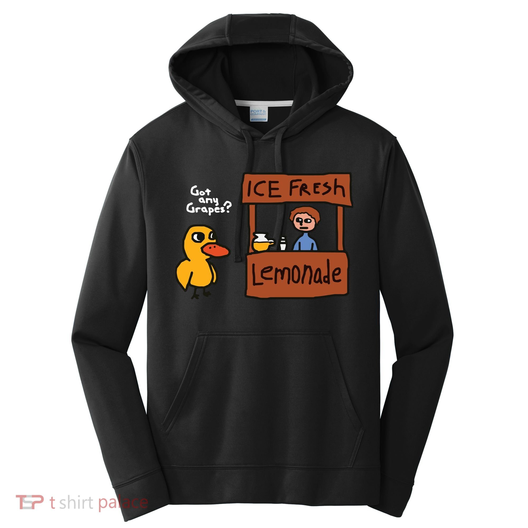 Got Any Grapes Duck Song Lemonade Performance Fleece Hoodie