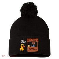 Got Any Grapes Duck Song Lemonade Pom Pom 12in Knit Beanie thumb 0