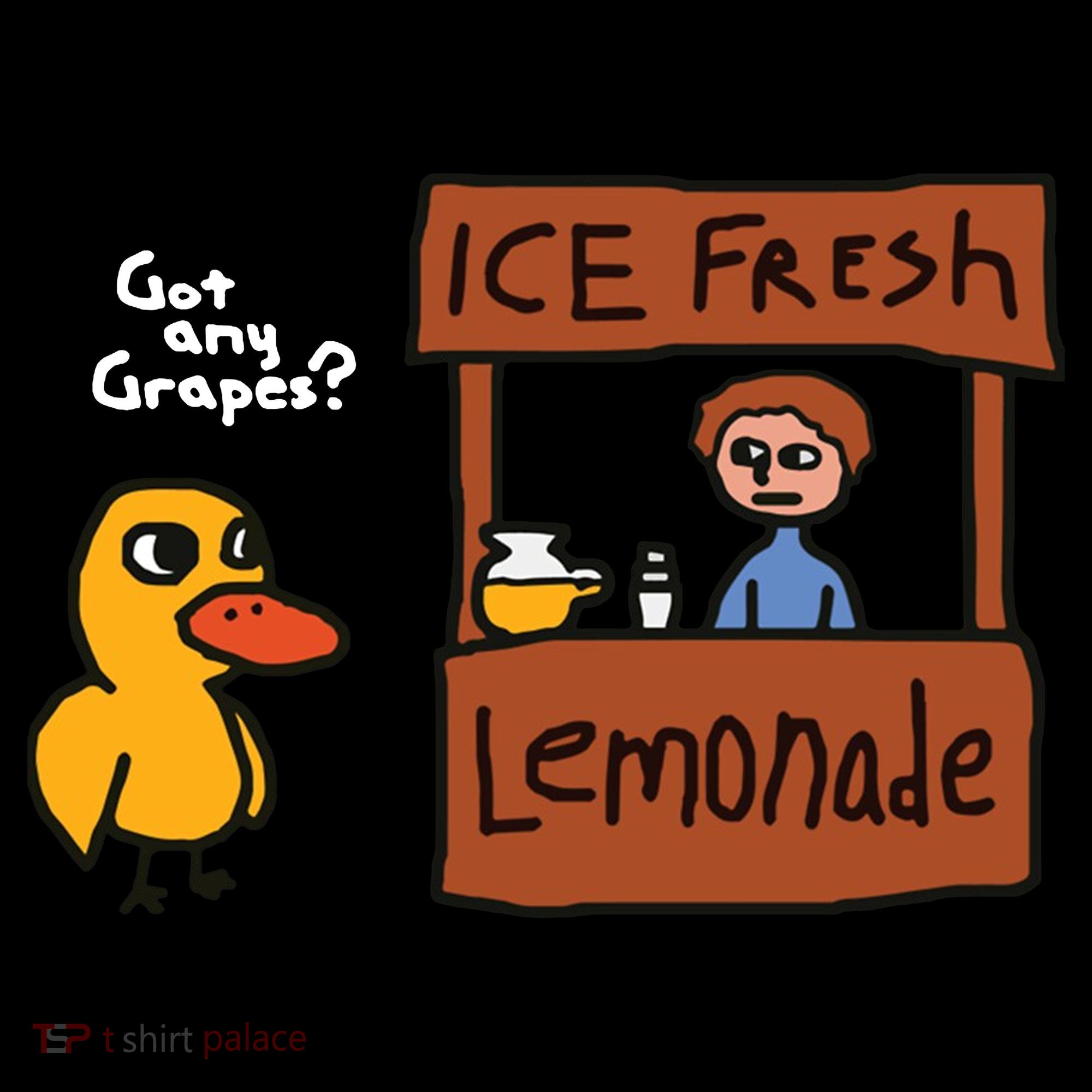Got Any Grapes Duck Song Lemonade Pom Pom 12in Knit Beanie