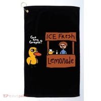 Got Any Grapes Duck Song Lemonade Golf Towel thumb 0