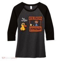Got Any Grapes Duck Song Lemonade Women's Tri-Blend 3/4-Sleeve Raglan Shirt thumb 0