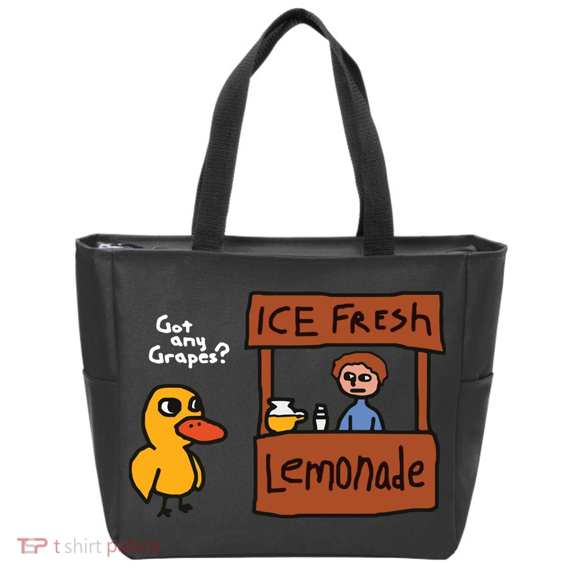 Got Any Grapes Duck Song Lemonade Tote Bag