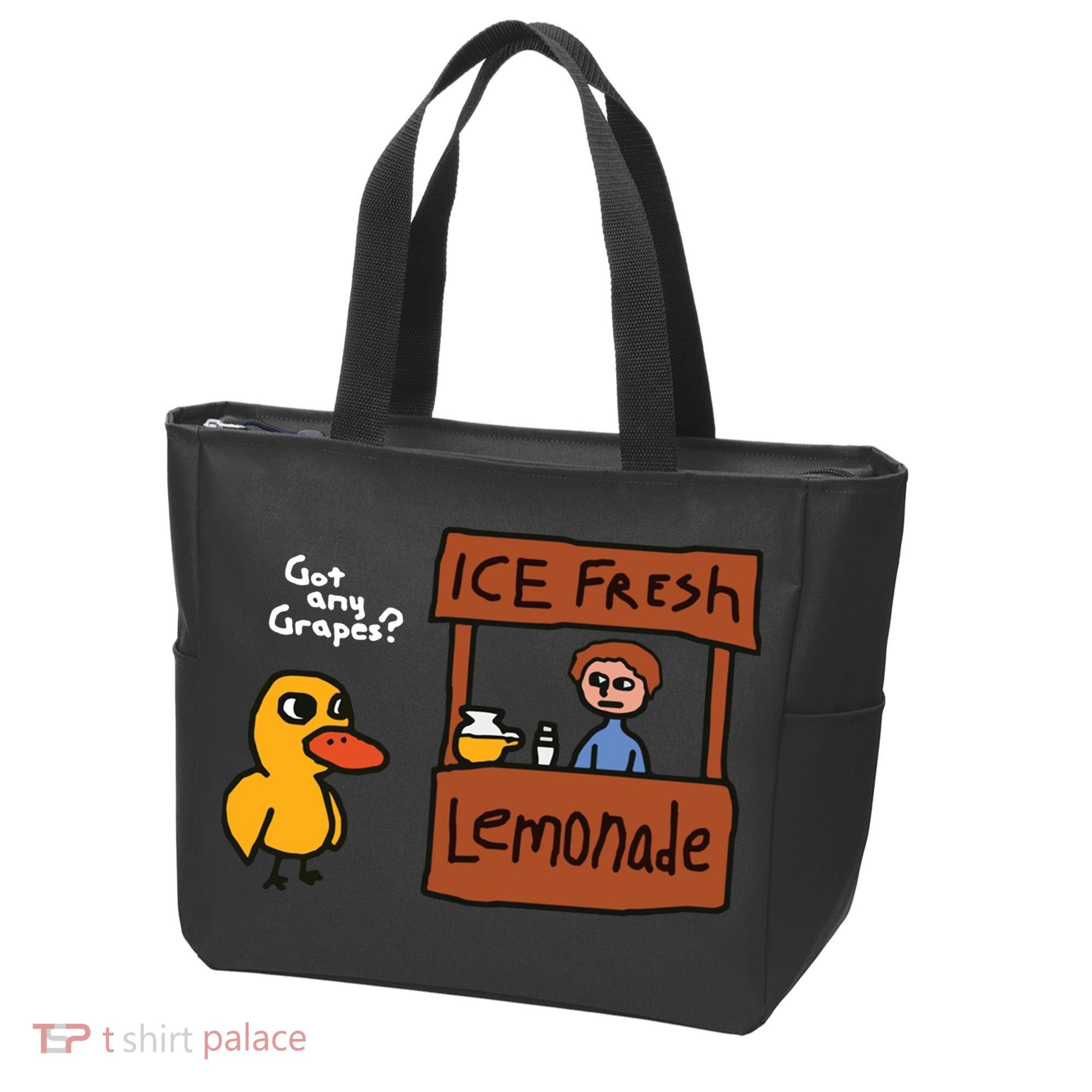 Got Any Grapes Duck Song Lemonade Tote Bag