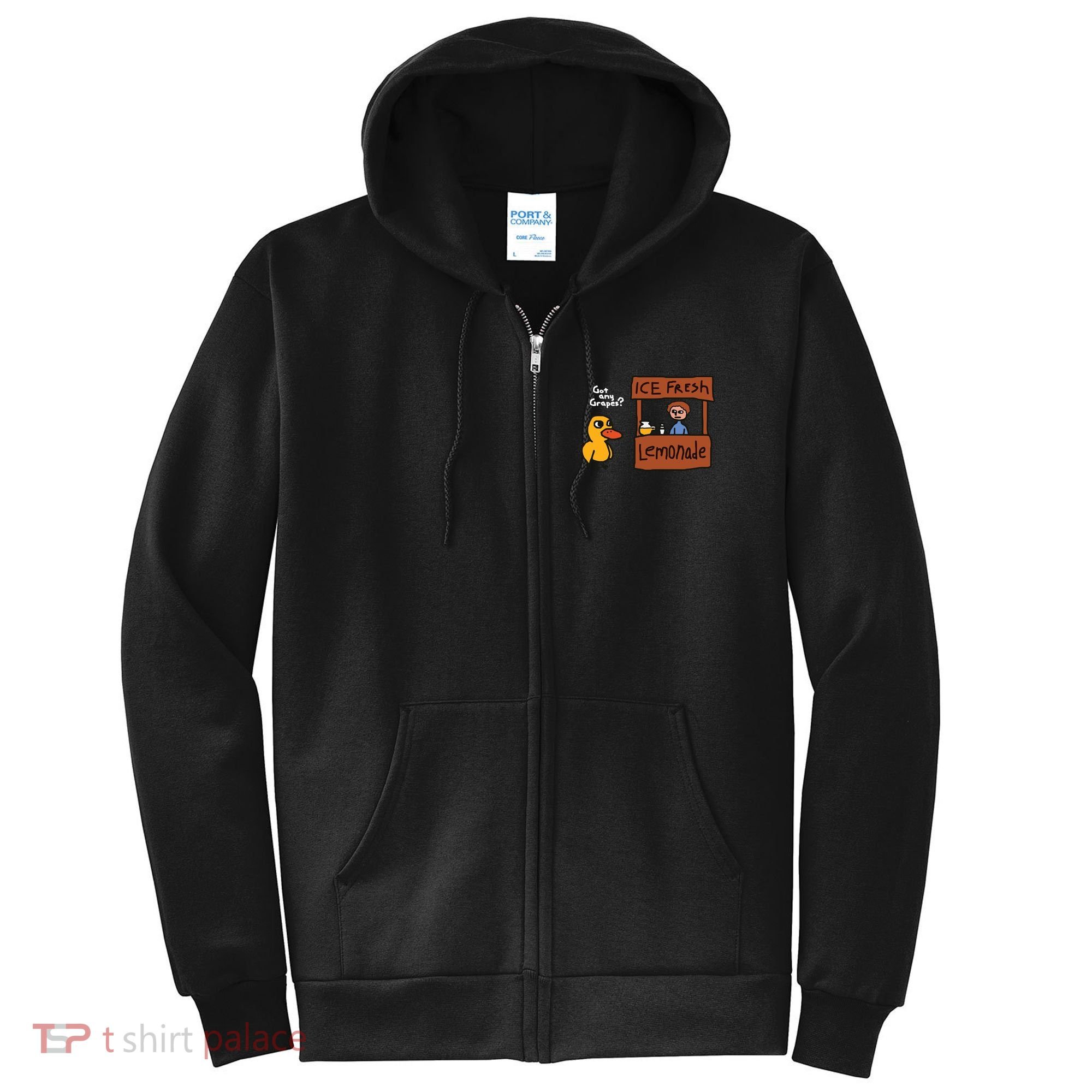 Got Any Grapes Duck Song Lemonade Full Zip Hoodie