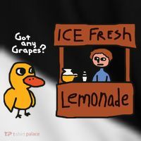 Got Any Grapes Duck Song Lemonade Toddler Fine Jersey T-Shirt thumb 2